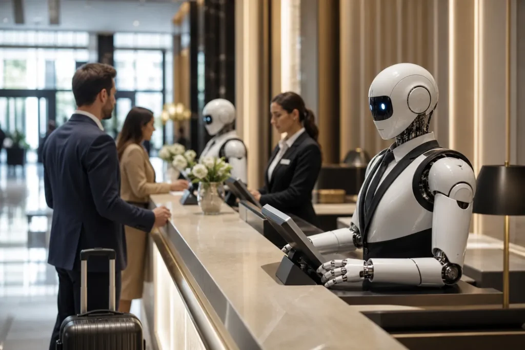 New Technology Trends and AI in Front Office in Hotel Industry
